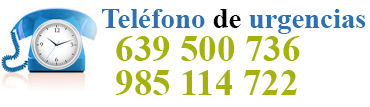 Teléfono de Urgencias 639 500 736